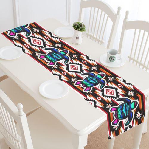 Adobe Fire Turtle Table Runner 16x72 inch Table Runner 16x72 inch e-joyer 