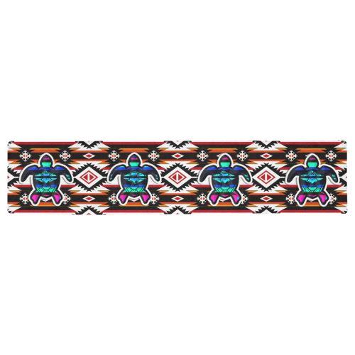 Adobe Fire Turtle Table Runner 16x72 inch Table Runner 16x72 inch e-joyer 