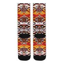 Load image into Gallery viewer, Adobe Fire Turtle Trouser Socks Socks e-joyer 
