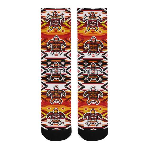 Adobe Fire Turtle Trouser Socks Socks e-joyer 