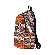 Load image into Gallery viewer, Adobe Fire Turtle2 Fabric Backpack for Adult (Model 1659) Casual Backpack for Adult (1659) e-joyer 
