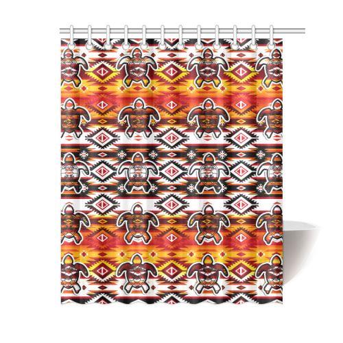 Adobe Fire Turtle2 Shower Curtain 60"x72" Shower Curtain 60"x72" e-joyer 