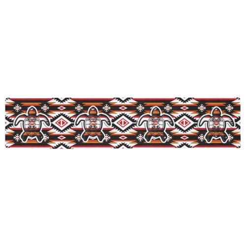 Adobe Fire Turtle2 Table Runner 16x72 inch Table Runner 16x72 inch e-joyer 