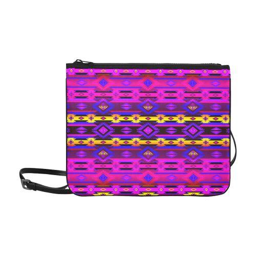 Adobe Hunt Slim Clutch Bag (Model 1668) Slim Clutch Bags (1668) e-joyer 