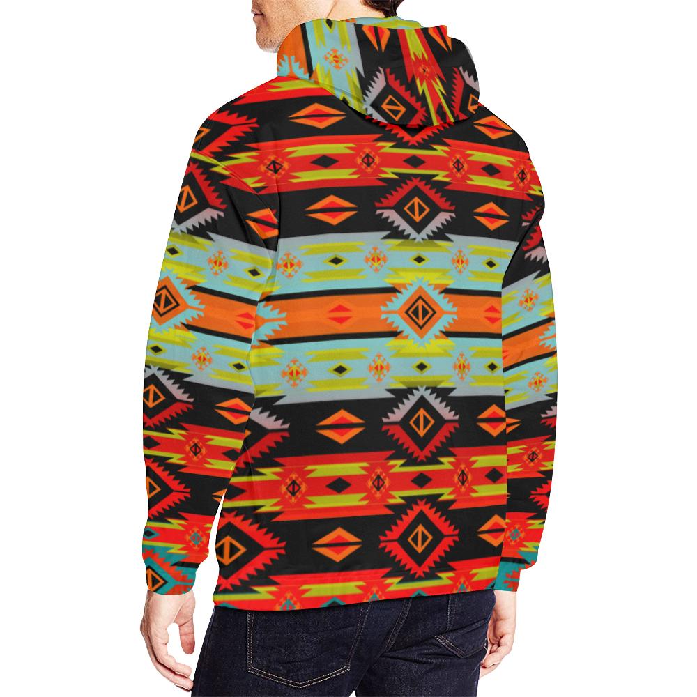 Adobe Kiva All Over Print Hoodie for Men (USA Size) (Model H13) All Over Print Hoodie for Men (H13) e-joyer 