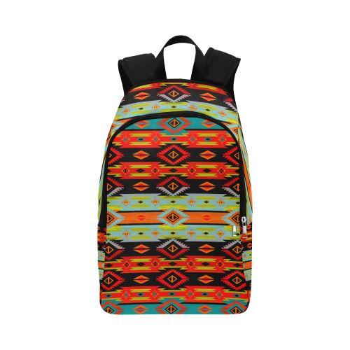 Adobe Kiva Fabric Backpack for Adult (Model 1659) Casual Backpack for Adult (1659) e-joyer 