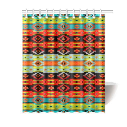 Adobe Kiva Shower Curtain 60"x72" Shower Curtain 60"x72" e-joyer 