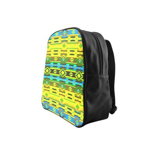 Adobe Midnight School Backpack (Model 1601)(Small) School Backpacks/Small (1601) e-joyer 