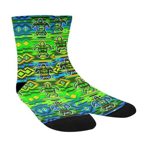 Adobe-Nature-Turtle Crew Socks Crew Socks e-joyer 