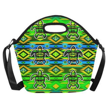 Load image into Gallery viewer, Adobe-Nature-Turtle Neoprene Lunch Bag/Large (Model 1669) Neoprene Lunch Bag/Large (1669) e-joyer 
