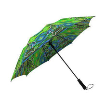 Load image into Gallery viewer, Adobe-Nature-Turtle Semi-Automatic Foldable Umbrella Semi-Automatic Foldable Umbrella e-joyer 
