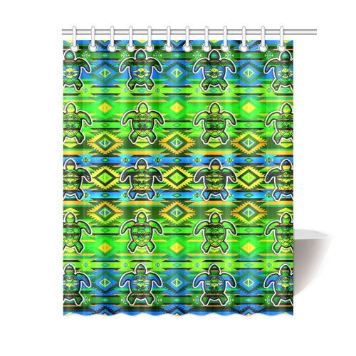Adobe Nature Turtle Shower Curtain 60