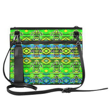 Load image into Gallery viewer, Adobe-Nature-Turtle Slim Clutch Bag (Model 1668) Slim Clutch Bags (1668) e-joyer 
