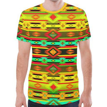 Load image into Gallery viewer, Adobe Sky New All Over Print T-shirt for Men (Model T45) New All Over Print T-shirt for Men (T45) e-joyer 
