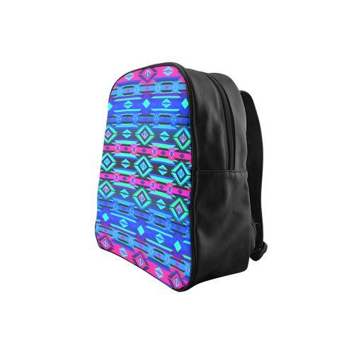 Adobe Sunset School Backpack (Model 1601)(Small) School Backpacks/Small (1601) e-joyer 