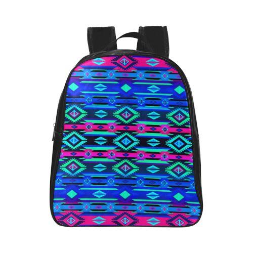 Adobe Sunset School Backpack (Model 1601)(Small) School Backpacks/Small (1601) e-joyer 