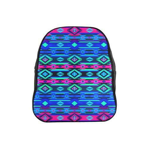 Adobe Sunset School Backpack (Model 1601)(Small) School Backpacks/Small (1601) e-joyer 