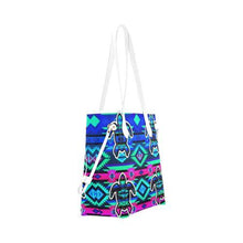 Load image into Gallery viewer, Adobe Sunset Turtle Clover Canvas Tote Bag (Model 1661) Clover Canvas Tote Bag (1661) e-joyer 
