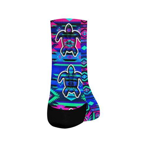 Adobe Sunset Turtle Crew Socks Crew Socks e-joyer 