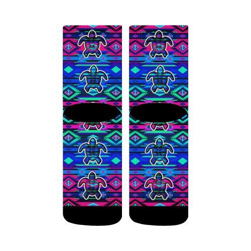 Adobe Sunset Turtle Crew Socks Crew Socks e-joyer 