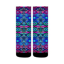 Load image into Gallery viewer, Adobe Sunset Turtle Crew Socks Crew Socks e-joyer 
