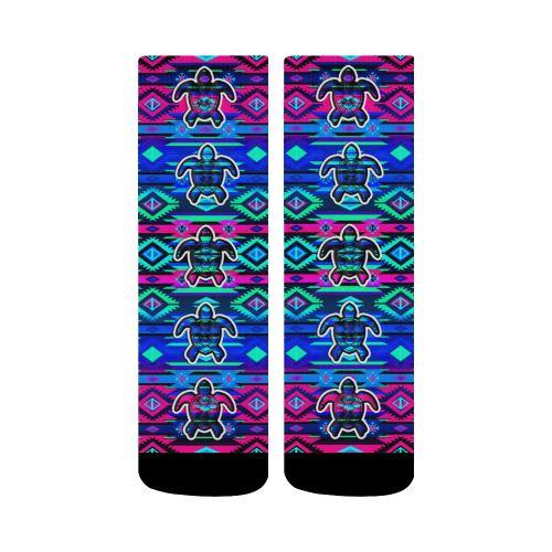 Adobe Sunset Turtle Crew Socks Crew Socks e-joyer 