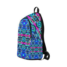 Load image into Gallery viewer, Adobe Sunset Turtle Fabric Backpack for Adult (Model 1659) Casual Backpack for Adult (1659) e-joyer 
