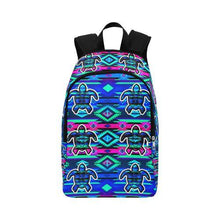 Load image into Gallery viewer, Adobe Sunset Turtle Fabric Backpack for Adult (Model 1659) Casual Backpack for Adult (1659) e-joyer 
