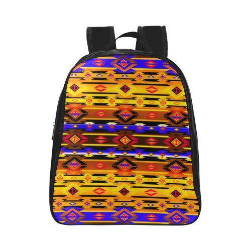 Adobe Sunshine School Backpack (Model 1601)(Small) School Backpacks/Small (1601) e-joyer 