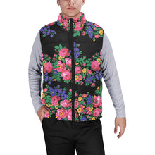 Load image into Gallery viewer, Kokum&#39;s Revenge Black Men&#39;s Padded Vest Jacket
