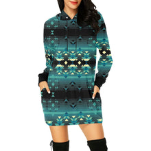 Load image into Gallery viewer, Inspire Green Hoodie Dress
