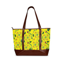 Load image into Gallery viewer, Vine Life Lemon Tote Handbag
