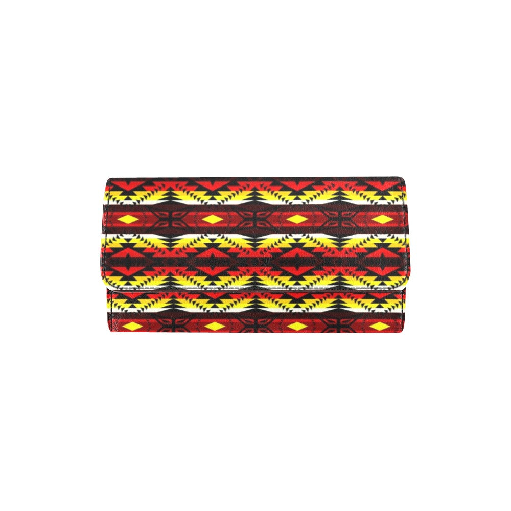 Canyon War Party Women's Trifold Wallet