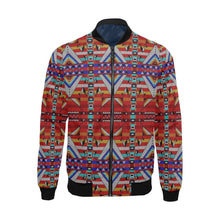 Load image into Gallery viewer, Medicine Blessing Red Bomber Jacket for Men
