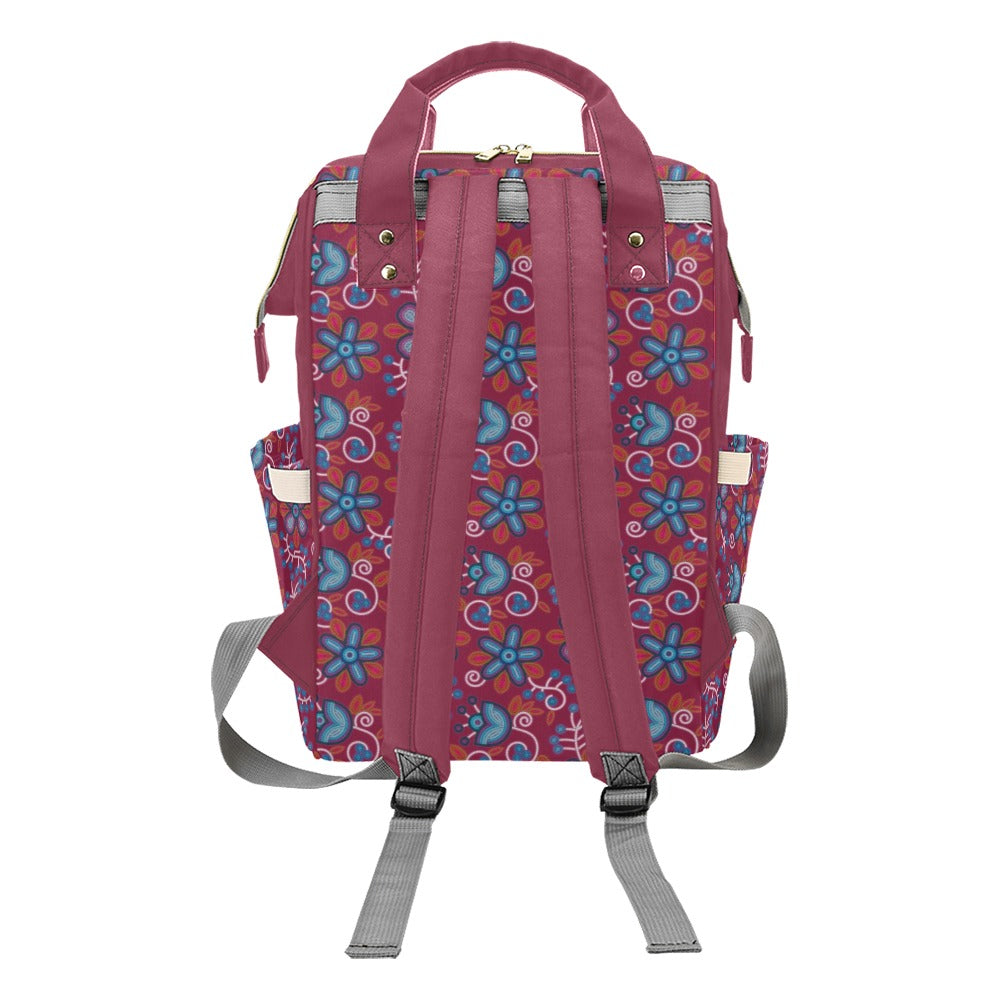 Cardinal Garden Diaper Bag