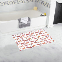 Load image into Gallery viewer, Gathering White Bath Rug 16&#39;&#39;x 28&#39;&#39;
