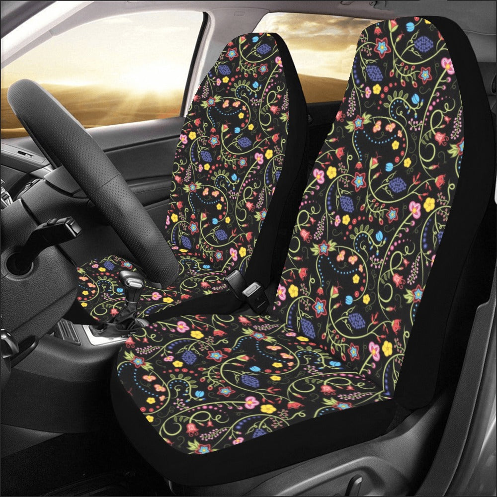 Fresh Fleur Midnight Car Seat Covers (Set of 2)