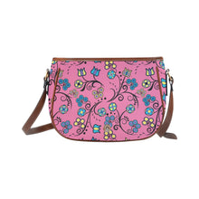 Load image into Gallery viewer, Blue Trio Bubblegum Saddle Bag
