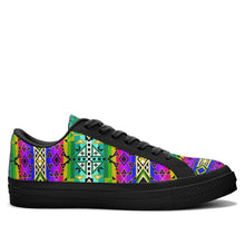 Load image into Gallery viewer, After the Northwest Rain Aapisi Low Top Canvas Shoes Black Sole 49 Dzine 
