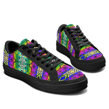 Load image into Gallery viewer, After the Northwest Rain Aapisi Low Top Canvas Shoes Black Sole 49 Dzine 
