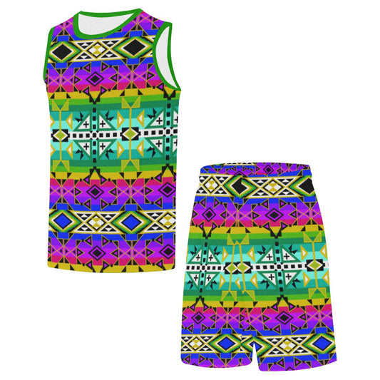 After the Northwest Rain All Over Print Basketball Uniform Basketball Uniform e-joyer 