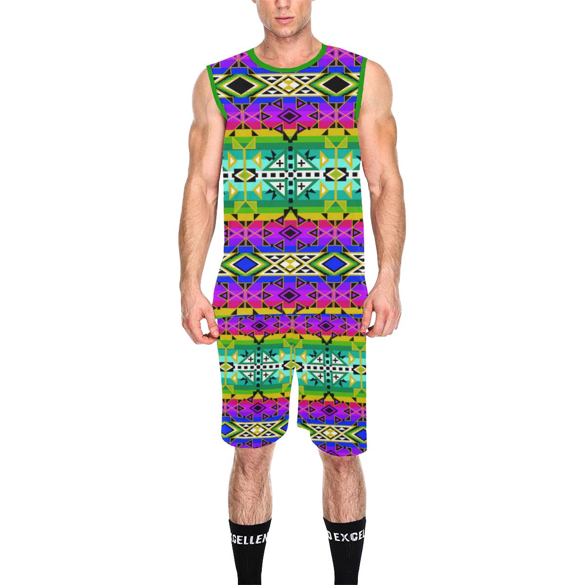 After the Northwest Rain All Over Print Basketball Uniform Basketball Uniform e-joyer 