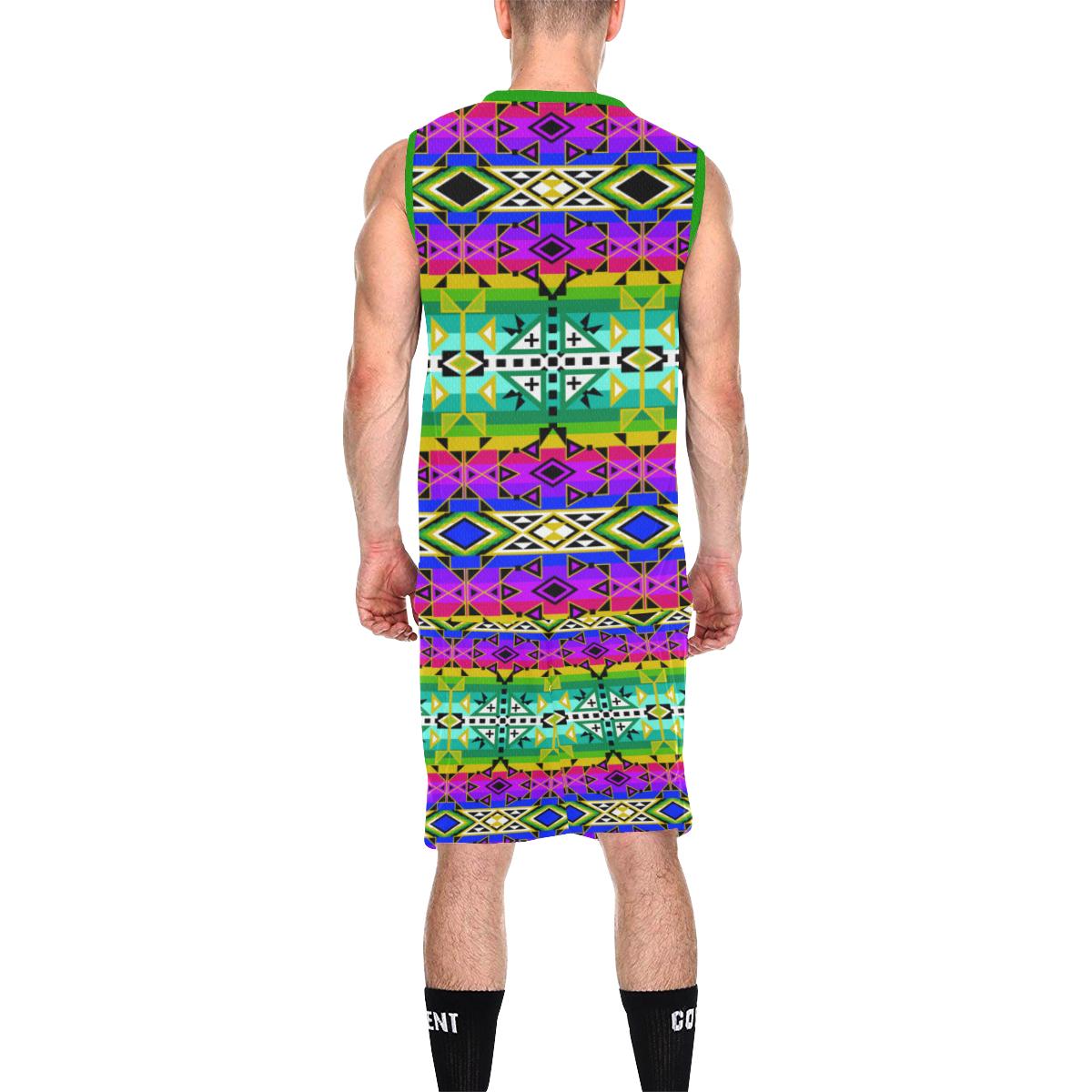 After the Northwest Rain All Over Print Basketball Uniform Basketball Uniform e-joyer 