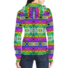 Load image into Gallery viewer, After the Northwest Rain All Over Print Full Zip Hoodie for Women (Model H14) All Over Print Full Zip Hoodie for Women (H14) e-joyer 
