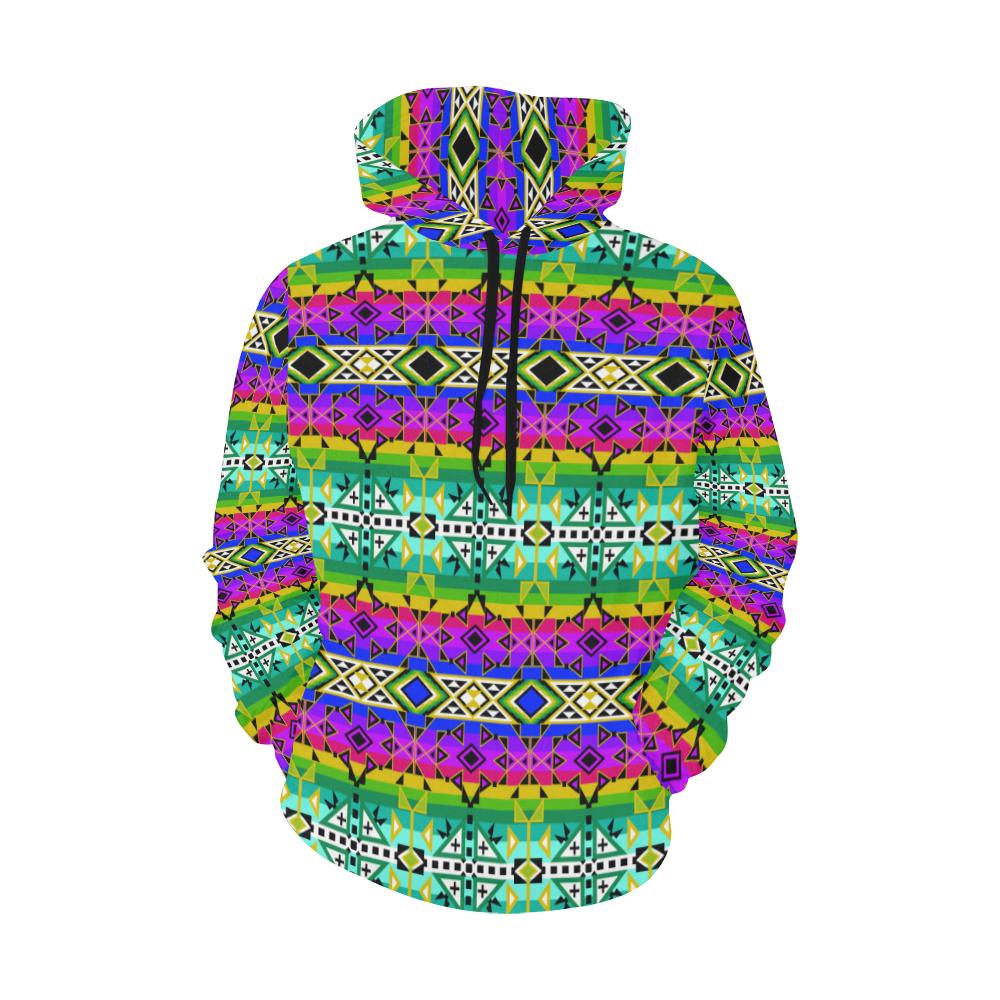 After the Northwest Rain All Over Print Hoodie for Men (USA Size) (Model H13) All Over Print Hoodie for Men (H13) e-joyer 