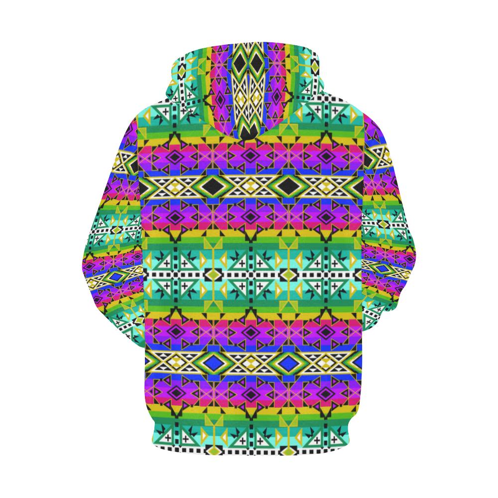 After the Northwest Rain All Over Print Hoodie for Women (USA Size) (Model H13) All Over Print Hoodie for Women (H13) e-joyer 