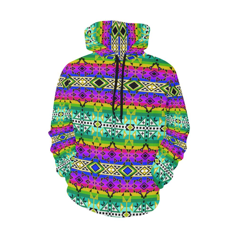 After the Northwest Rain All Over Print Hoodie for Women (USA Size) (Model H13) All Over Print Hoodie for Women (H13) e-joyer 