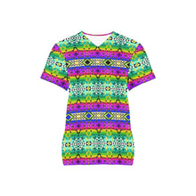 Load image into Gallery viewer, After the Northwest Rain All Over Print Scrub Top Scrub Top e-joyer 
