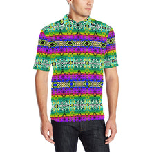 Load image into Gallery viewer, After the Northwest Rain Men&#39;s All Over Print Polo Shirt (Model T55) Men&#39;s Polo Shirt (Model T55) e-joyer 
