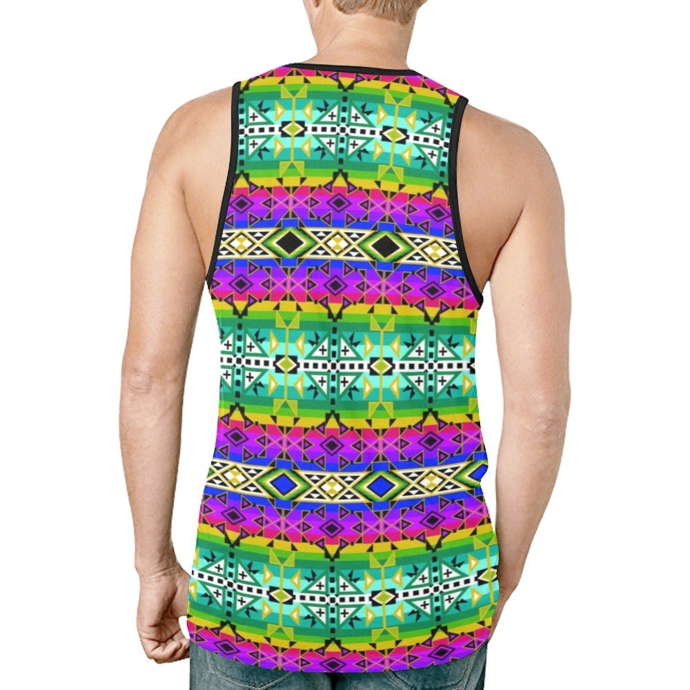 After the Northwest Rain New All Over Print Tank Top for Men (Model T46) New All Over Print Tank Top for Men (T46) e-joyer 
